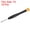 Yellow, variant on T4 Precision Torx Screwdriver with Swivel Lid for Electronics Repair, 10 Pack
