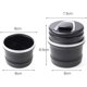 thumbnail image 2 of 2 Pieces Car Ashtray Ash Holder Windproof Black Detachable 2 in 1 Portable Car Cigarette Without Ashtray Ashtray Holder, 2 of 5
