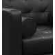 thumbnail image 3 of Sofá de Piel Genuina ConfortoPiel  Noruega Negro, 3 of 4