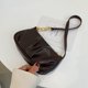 thumbnail image 2 of Bolso Plisado Bolso Moda mujer cadena plisada axila señoras Color sólido Mini monedero, 2 of 6