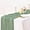 Light Green, variant on Xukmct Cheesecloth Table Runner Gauze Table Runner Sheer Fabric Table Runner for Wedding Birthday Party Table Decorations, 35" x 118"