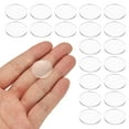 thumbnail image 1 of Uxcell 20 Paquete Lente Biconvexa, 20.6mm Diámetro. 106mm Longitud Focal Lentes Ópticas Aumento Pisapapeles Acrílico Doble Convexo para DIY Oficina Escritorio Experimento Científico Telescopio, 1 of 6