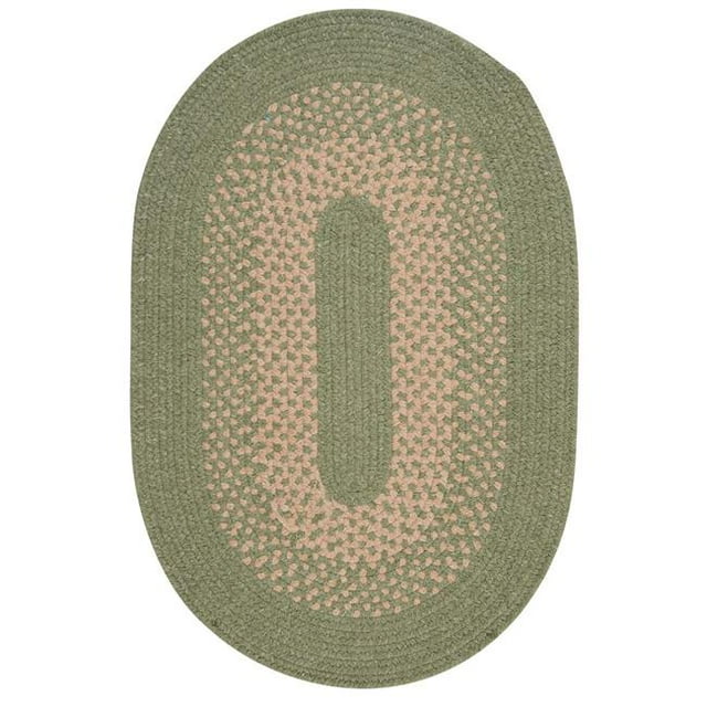 Colonial Mills JK60R108X108 9 ft. Jackson Wool Blend Round Area Rug, Palm