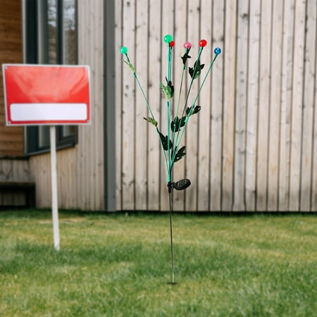 

Big holiday Deals! Dqueduo Solar Powered F-irefly Lights Outdoor Waterproof Solar Garden Lights F-irefly L-awn Stake Light Wind-Driven Swing Garden Yard Decor Firefly-L-amp Gifts for Family