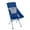 Blue, variant on Helinox Sunset Chair Lightweight, High-Back, Compact, Collapsible Camping Chair, Flame Multiblock, with Pockets