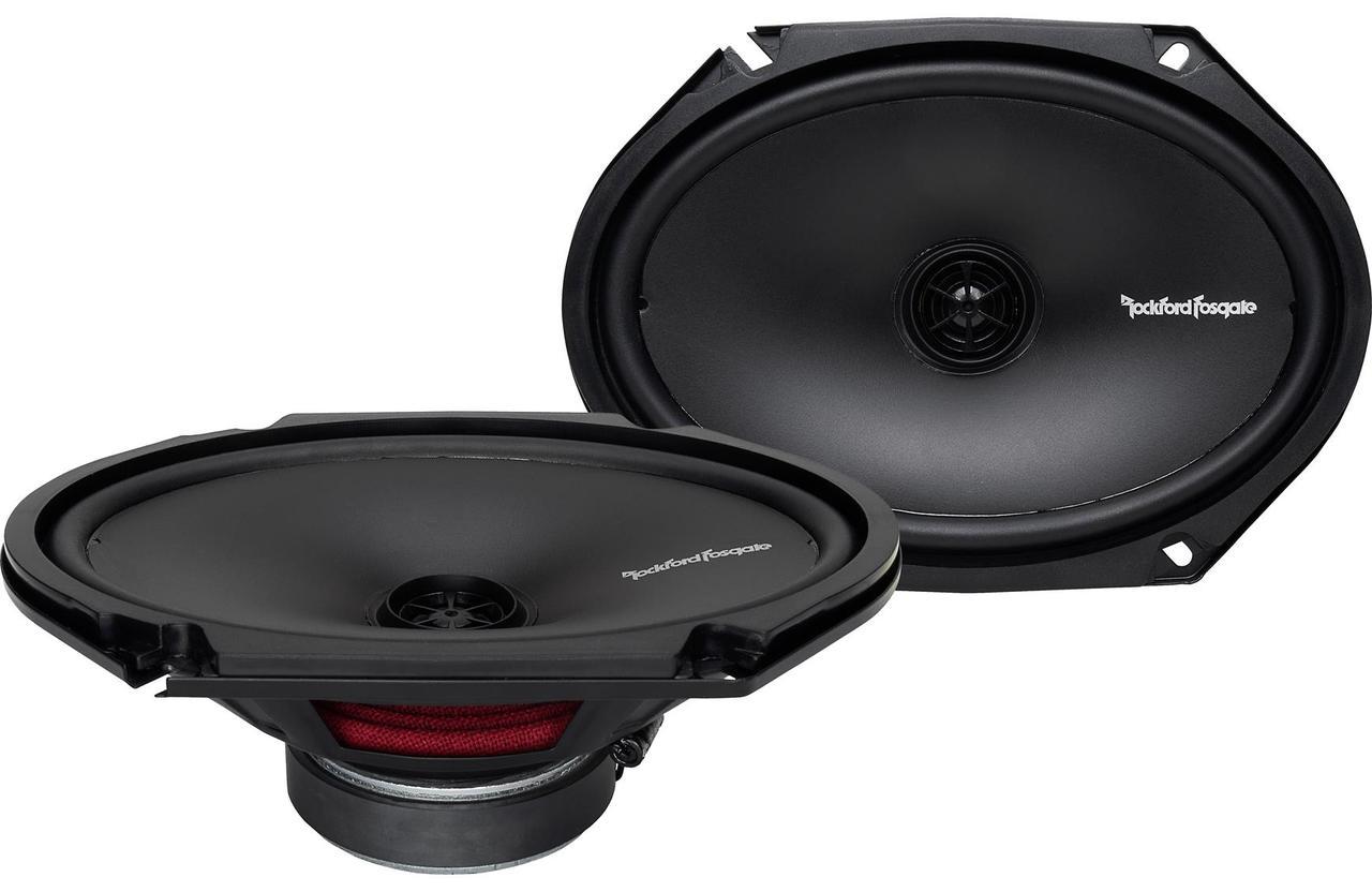Rockford R168X2 Prime 6 x 8 Inches Full Range Coaxial Speaker, Set of 2
