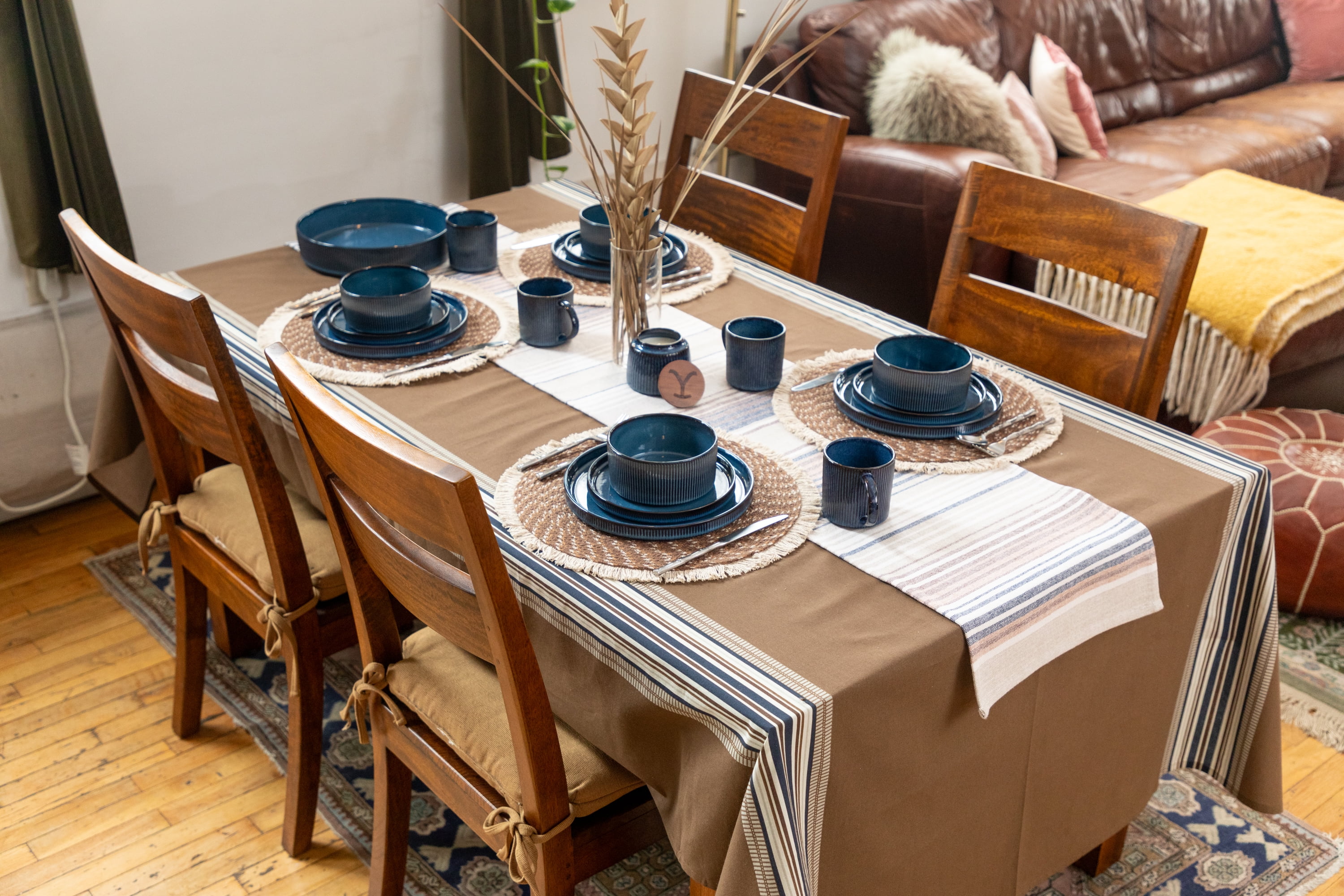 Yellowstone Rectangle Tablecloth 102", John Collection