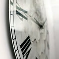 thumbnail image 2 of Designart Pivoines grises Indigold I horloge murale, 2 of 4