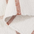 thumbnail image 4 of SAFAVIEH Montauk Bevin Checkered Area Rug, Ivory/Rust, 6' x 9', 4 of 9