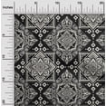 thumbnail image 2 of oneOone Polyester Spandex Black Fabric Asian Block Fabric For Sewing Printed Craft Fabric By The Yard 56 Inch Wide, 2 of 4