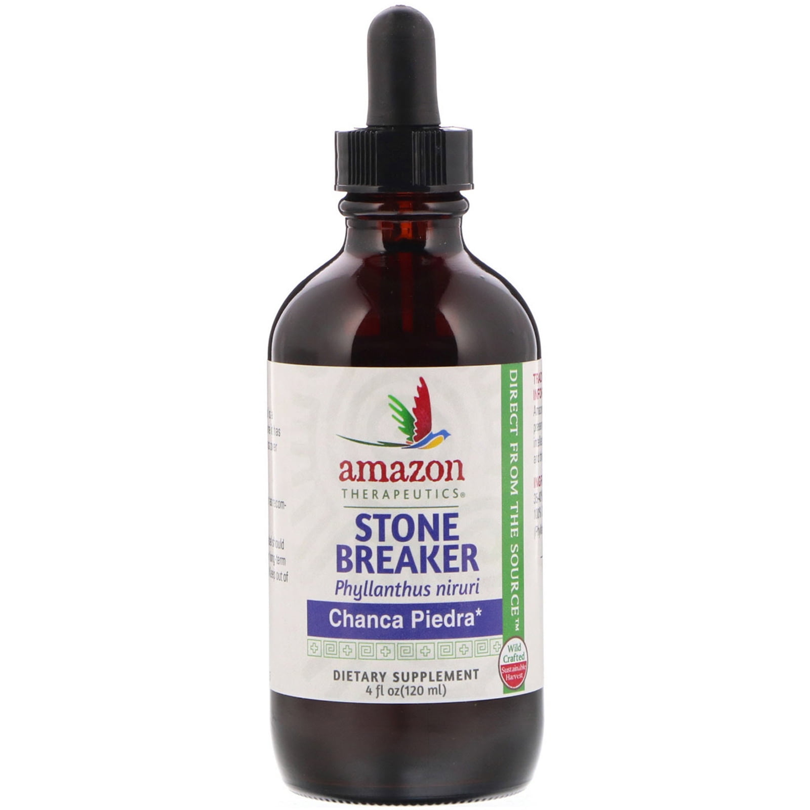 Amazon Therapeutics Stone Breaker Chanca Piedra 4 fl oz 120 ml