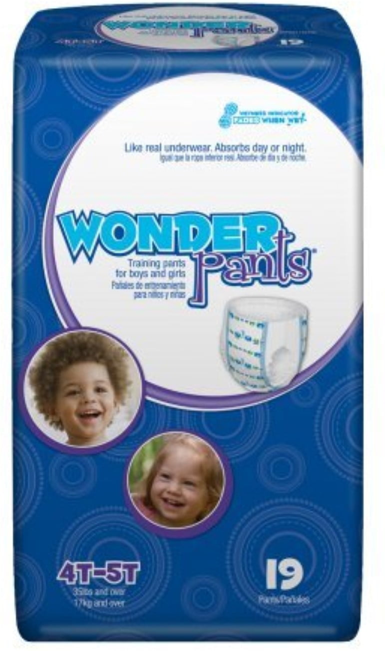 Toddler Training Pants WonderPants Pull On 4T 5T Disposable Heavy
