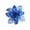 #360-Blue, variant on Cheapark 5Pcs Christmas Simulation Flower Ornaments - Realistic Design Decorations for Christmas Tree Holiday Home Accents