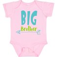 thumbnail image 3 of Inktastic Big Brother, Older Brother, Arrow - Blue Green Boys Baby Bodysuit, 3 of 5