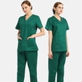thumbnail image 2 of Hand Washing Clothes Split Set Surgical Clothes Doctor Nurse Cotton Hospital Work Clothes Hand Washing Clothes Brush Hand Clothes Surgical Clothes, 2 of 4