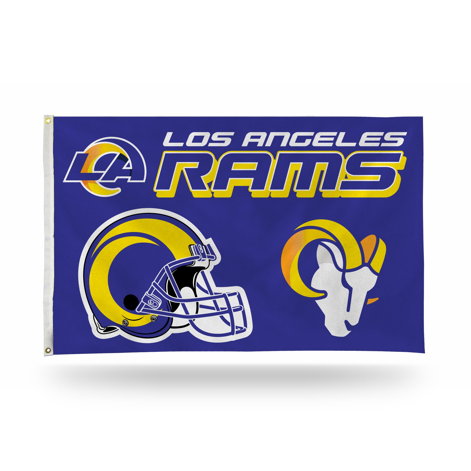 Rams 3ftx5ft flag banner los angeles collectible throwback classic football NEW! 
