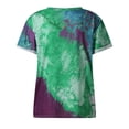 thumbnail image 3 of Birdeem T-Shirt Blouse pour Femmes Grande Taille à Manches Courtes Imprimé 3D, 3 of 8