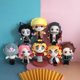 thumbnail image 1 of Cartoon Demon Slayer: Kimetsu no Yaiba Kamado Tanjirou Kamado Nezuko Toy Doll Figure Cute Soft Stuffed Pillow Gift for Children 20cm zhangmengya LED, 1 of 2