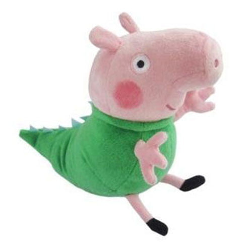 Ty Beanie Baby ~ MR DINOSAUR the UK Peppa Pig Theme Park Exclusive ~ MINT ~NEW 