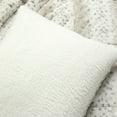 thumbnail image 6 of Leopard Textured Faux Fur Comforter Gray 3Pc Set Full/Queen, 6 of 11