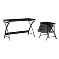 thumbnail image 5 of OSP Home Furnishings Olympic 48" Desk in Black Metal, 5 of 10