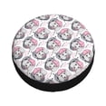 thumbnail image 4 of Xecao Poodle Dog for Tire Covers: Waterproof, dust-proof, and universally fitting for trailers, SUVs, 4 of 8