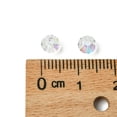 thumbnail image 6 of 144 pc Preciosa® Crystal Beads Czech Crystal Bicone(451 69 302 Rondelle) 00030 200 Crystal AB 5mm Hole: 1mm, 6 of 6