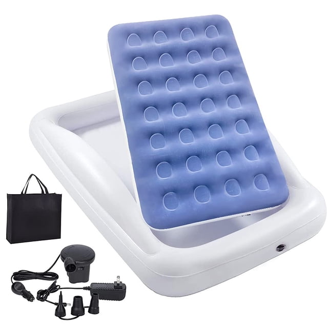 Juego de colchones inflables Fahuac para cama de viaje para niños pequeños