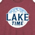 thumbnail image 3 of Instant Message - Lake Time - Women's Racerback Tank Top, 3 of 6