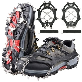 Anti Slip Ice Claws, Teeth Snow Cleats, Outdoor Traction