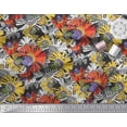 thumbnail image 3 of Soimoi Cotton Voile Fabric Flower Artistic Print Fabric by Yard 42 Inch Wide, 3 of 3