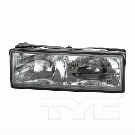 TYC 20-1665-00 Left Headlight Assembly for 1987-1990 Chevrolet Caprice GM2502108 Fits 1988 Chevrolet Caprice