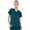 Caribbean Blue, variant on Medichic Mini Marilyn Eleanor V-Neck Scrub Top