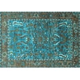 thumbnail image 1 of Ahgly Company Indoor Rectangle Animal Light Blue Traditional Area Rugs, 3' x 5', 1 of 4