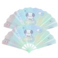 thumbnail image 2 of Homerr Folding Fan 2Pcs Cartoon Pattern Cool Student Children Summer Fine Workmanship Portable Folding Birthday Gift Folding Fan, 2 of 7