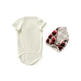 thumbnail image 2 of xiaxaixu Christmas Family Pajamas Cartoon Elk Plaid Pattern Clothing, 2 of 5