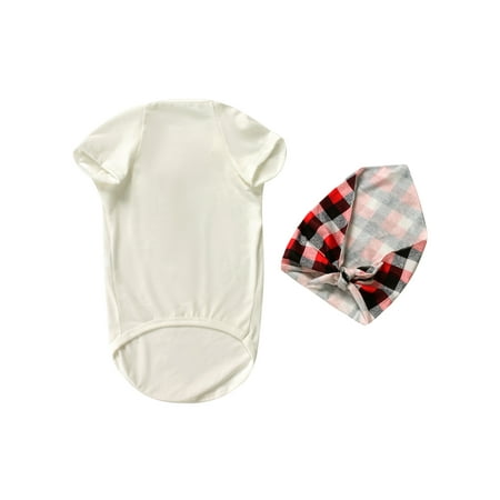 

Multitrust Christmas Family Matching Pajamas Cartoon Elk Plaid Pattern Clothing