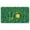 Irish Holiday Cute, variant on Four Leaf Clover Lucky Door Mat,Non Slip Durable Rugs Friendly Floor Door Mats for Indoor Outdoor Bathroom