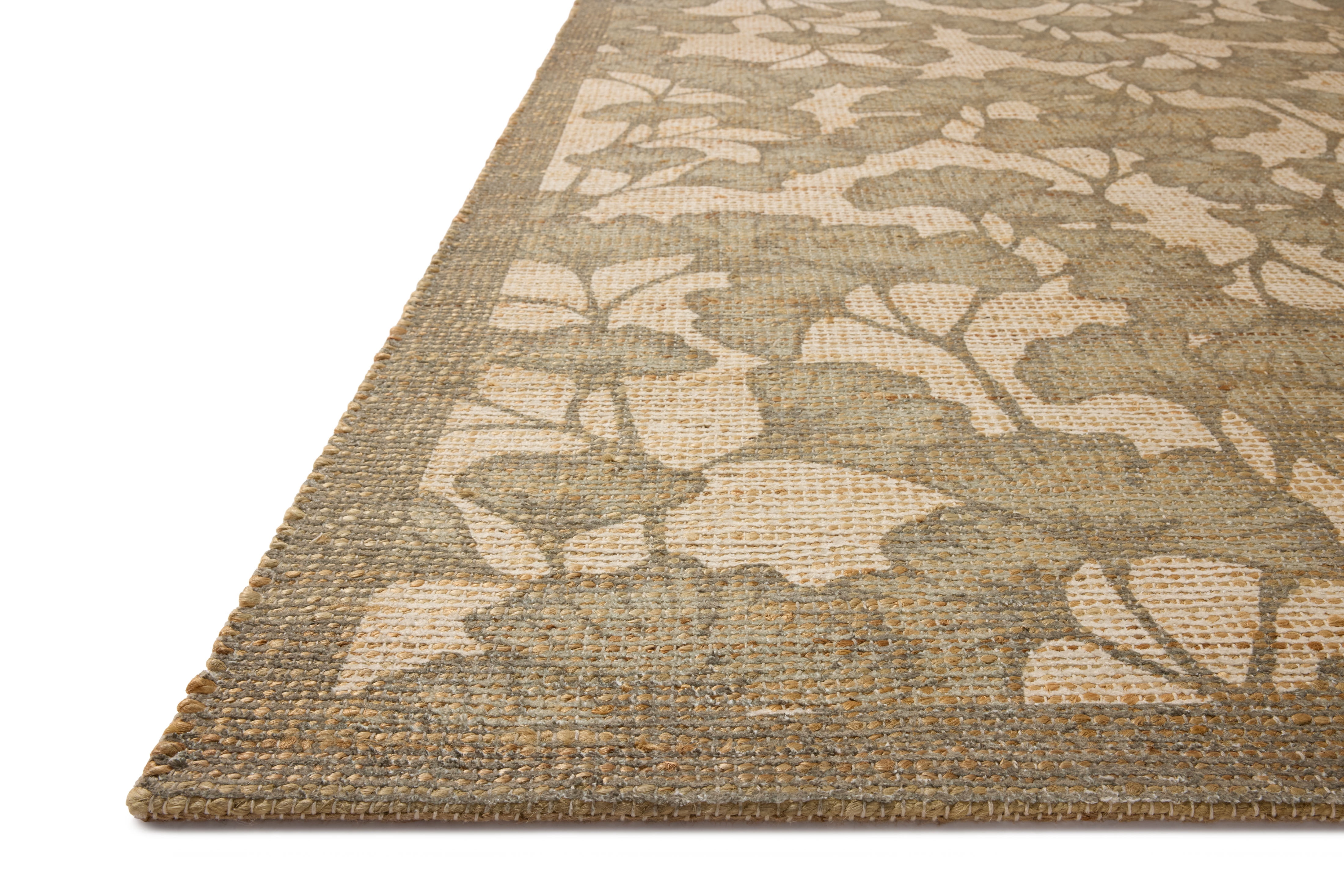 Chris Loves Julia x Loloi Rue Olive / Sage 2'-3" x 3'-9" Accent Rug