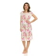 thumbnail image 3 of JEFFRICO Womens Nightgowns Sleepwear Soft Pajama Dress Nightshirts, 3 of 9