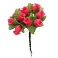 thumbnail image 2 of Fairnull 1 Bouquet Artificial Flower 12 Rose Heads DIY Craft Home Party Wedding Decor, 2 of 9