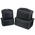 thumbnail image 3 of Large Fishing Reel Protective Storage Bag Reel Carrying Case Fishing Tackle Bag 3 Grids, 3 of 9