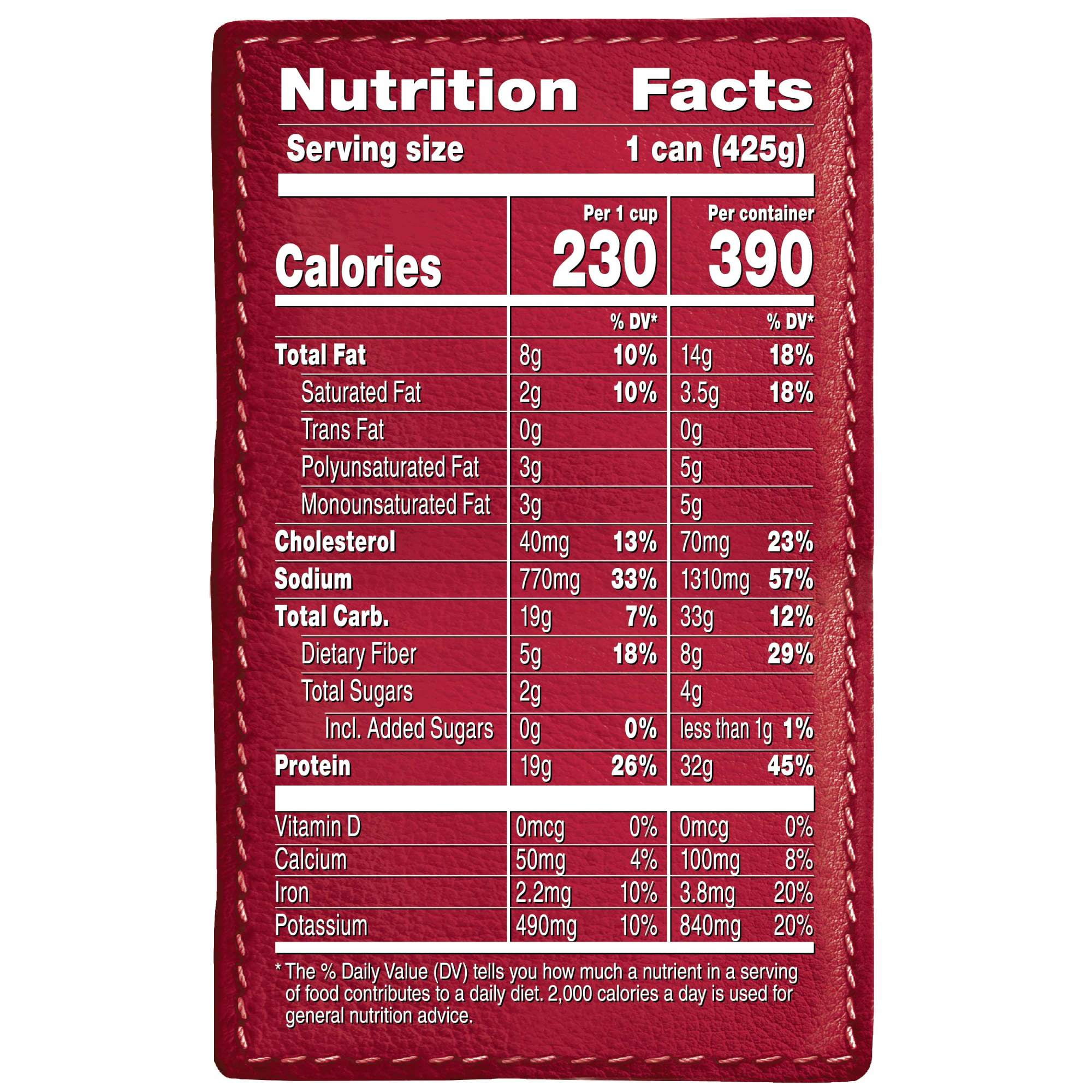 Wolf Brand Turkey Chili Without Beans, 96% Fat Free, 32g Protein Per Serving, 15 oz. Can