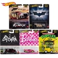 thumbnail image 1 of Original Hot Wheels Premium Car Pop Culture Diecast 1/64 Toys for Boys Barbie Corvette Batman Chevy Astro Van Knight Batmobile, 1 of 1