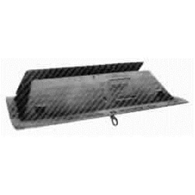 Marshall Stamping CD36 Fireplace Damper with Poker Control 36 in