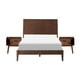thumbnail image 2 of Recámara Nogal con Cabecera + Base Cama King Size + 2 Buros + Almohada 2Pack + Frazada, 2 of 8