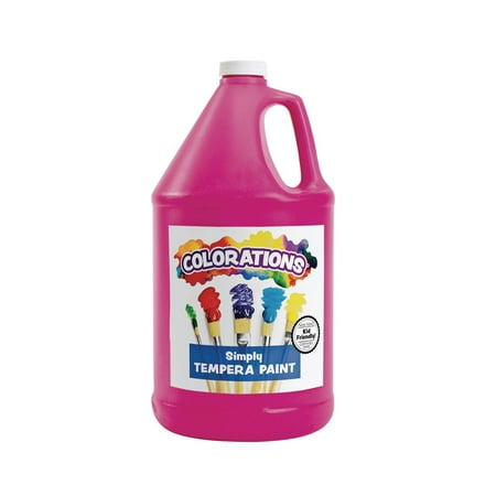 Colorations Simply Tempera Paint  Magenta - 1 Gallon