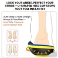 thumbnail image 5 of Bukihome Plantar Fasciitis Relief Insoles for Men Women, Rigid Arch Support Inserts for Flat Feet, Thick Cushioning, Triple-Layer Shock Absorption, Moisture-Wicking, All-Day Comfort, L, 5 of 8