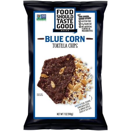 Food Should Taste Good Blue Corn Tortilla Chips Food Should Taste Good Blue Corn Tortilla Chips