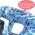 thumbnail image 4 of Funda reversible 2 en 1 para carrito de compras XiOiOiX, azul, 4 of 8